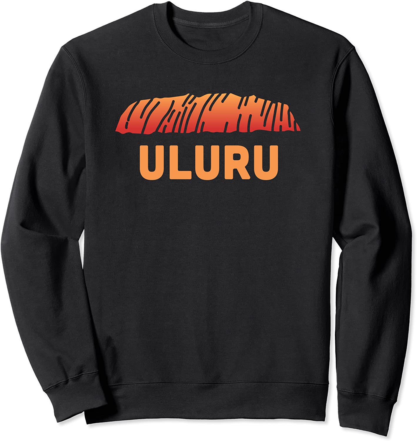 Australia Vacation Ayers Rock Vintage Retro Uluru Sweatshirt