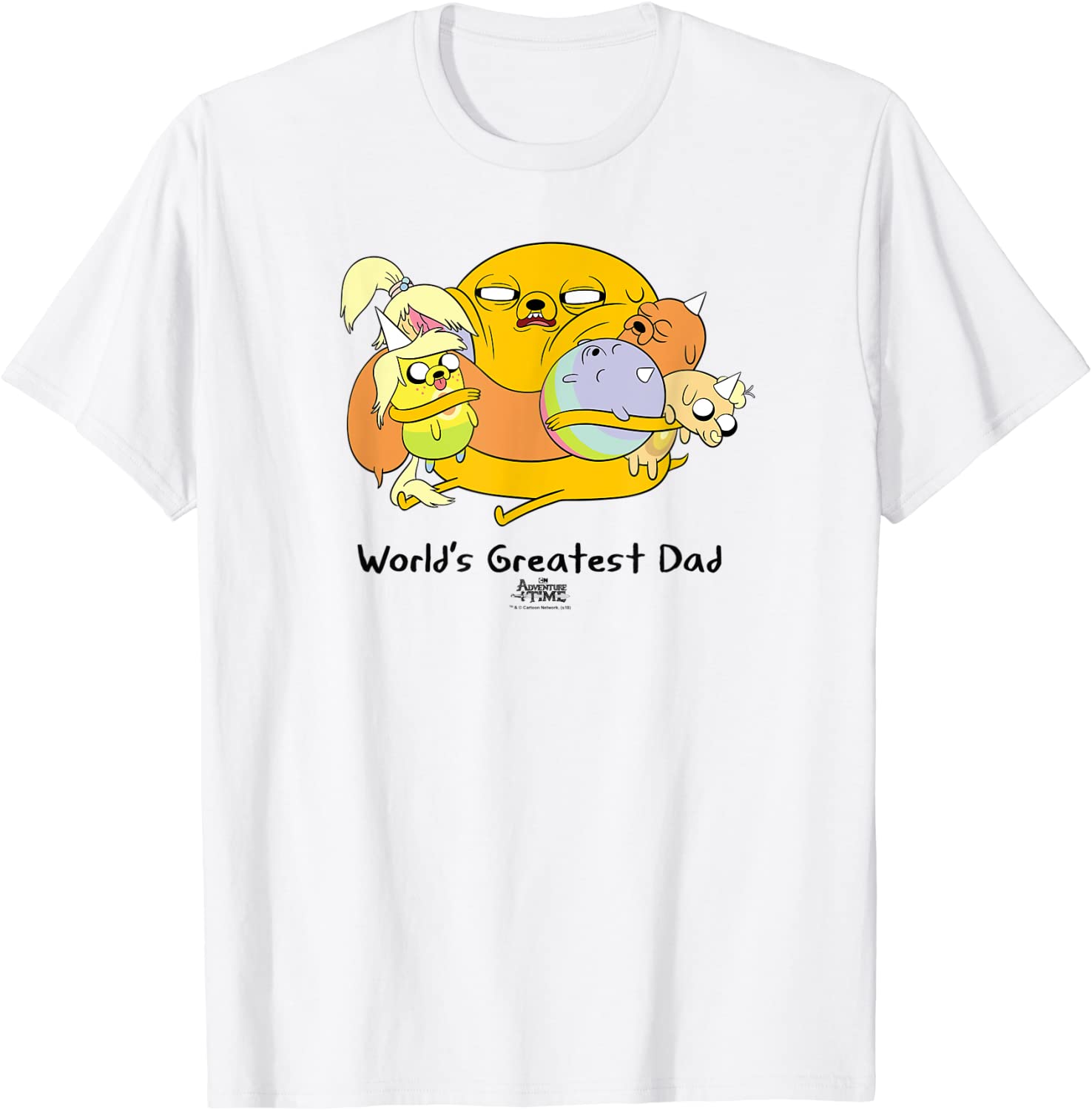Adventure Time Worlds Greatest Dad T-Shirt