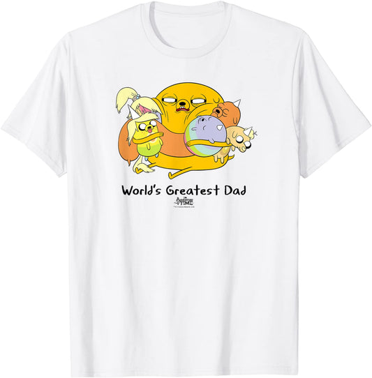 Adventure Time Worlds Greatest Dad T-Shirt