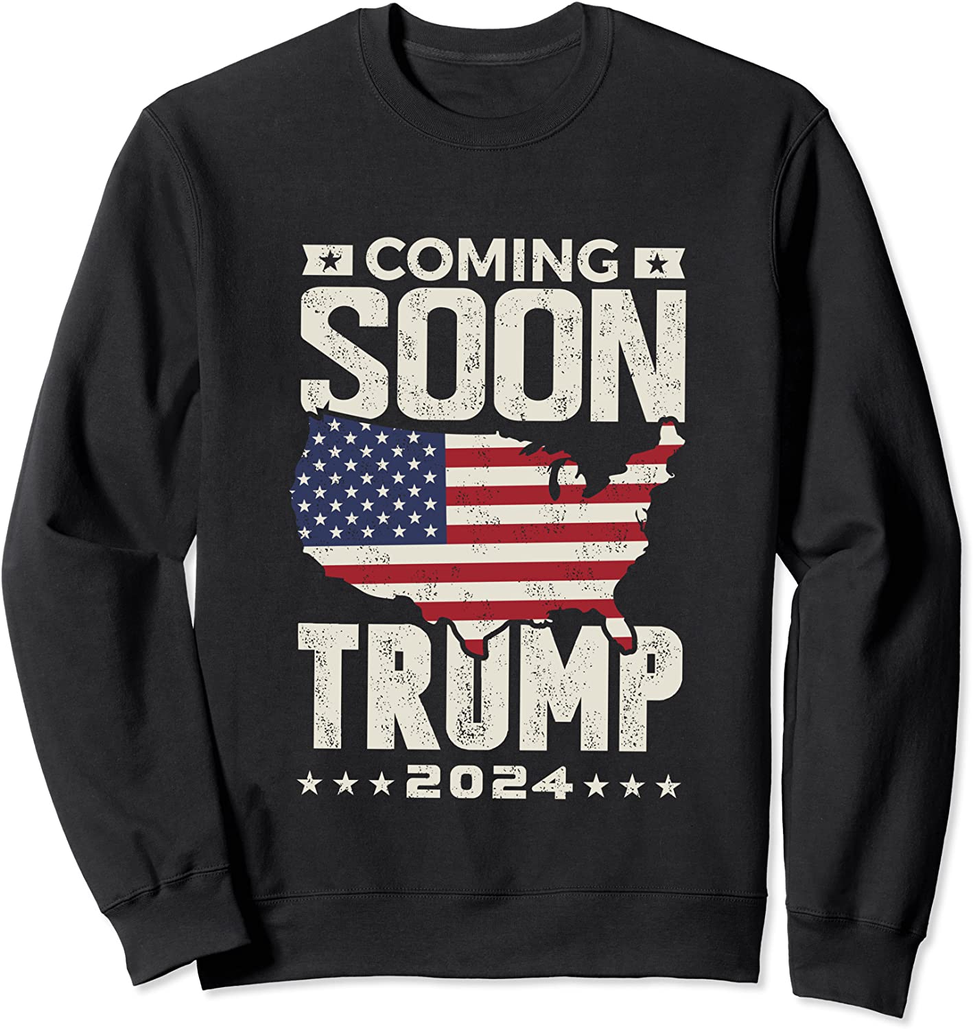 Funny Coming soon Donald Trump 2024 political rally T Shirt Sweatshirt