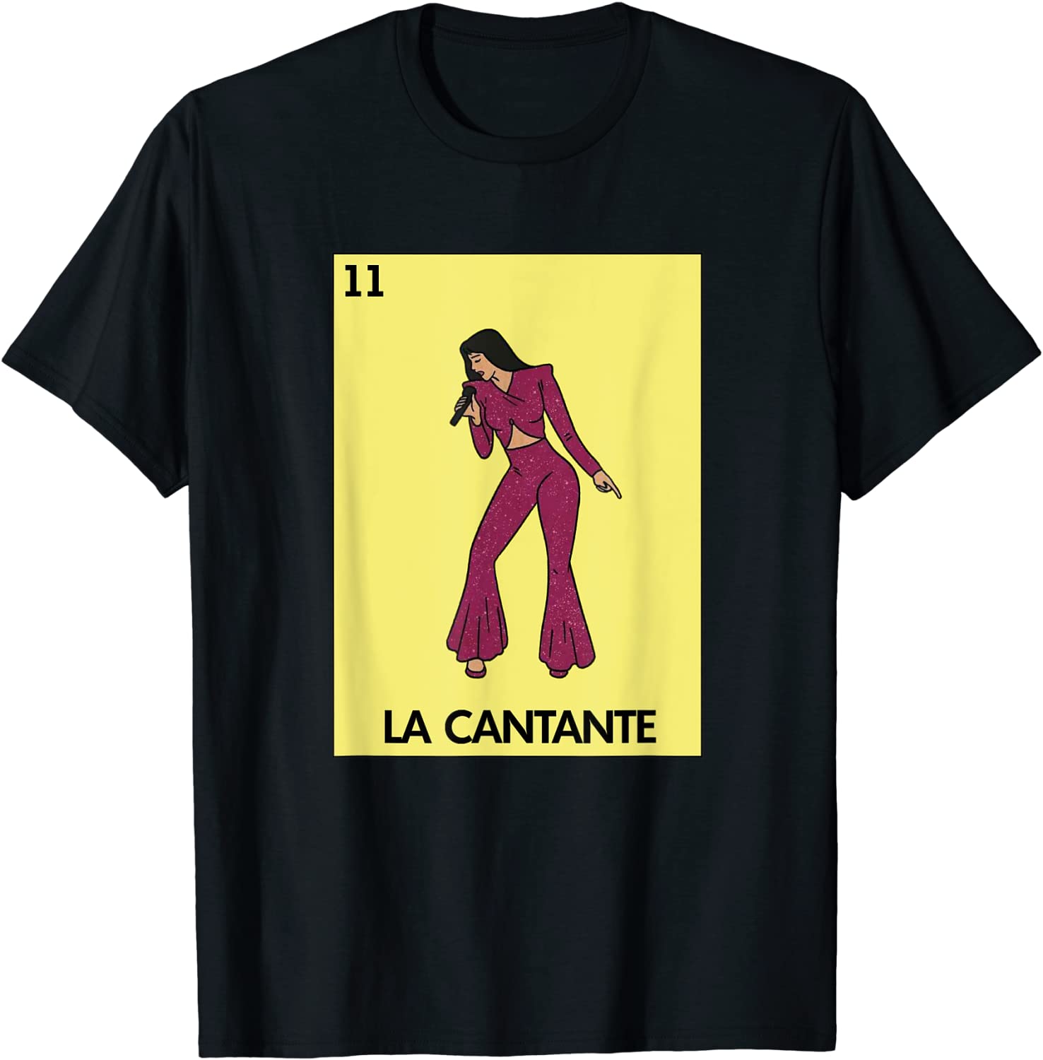 Mexican Lottery Gifts - Mexican Bingo La Cantante T-Shirt