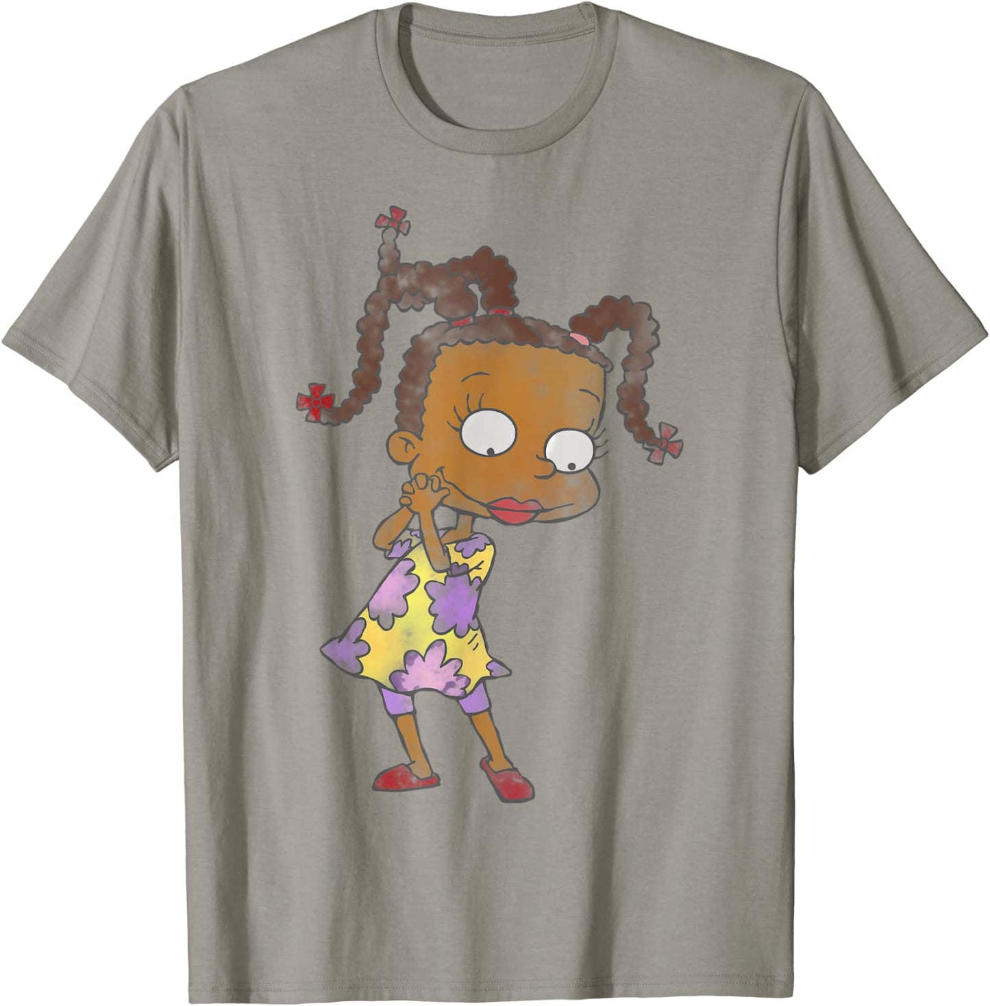Rugrats Susie Cute Pose Watercolor Portrait Graphic T-Shirt