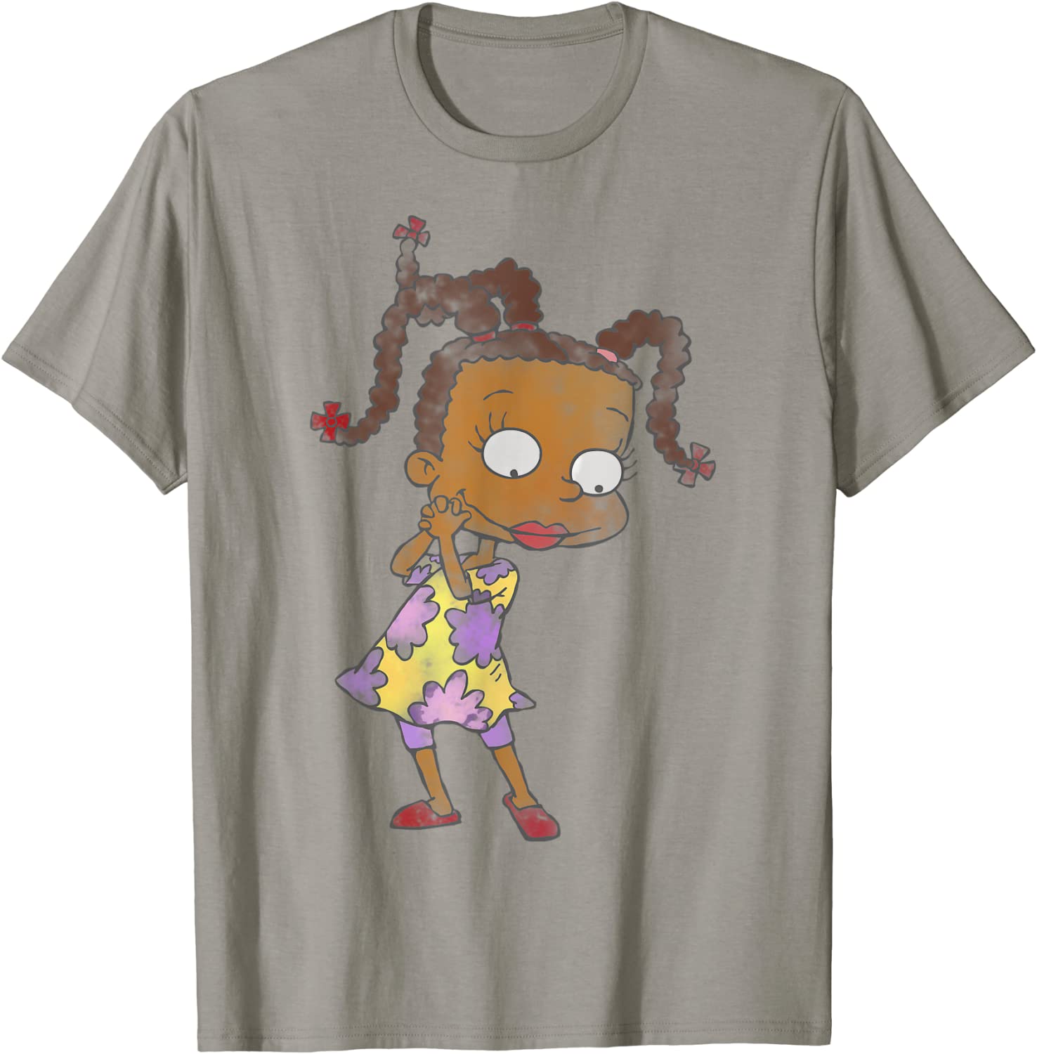 Rugrats Susie Cute Pose Watercolor Portrait Graphic T-Shirt