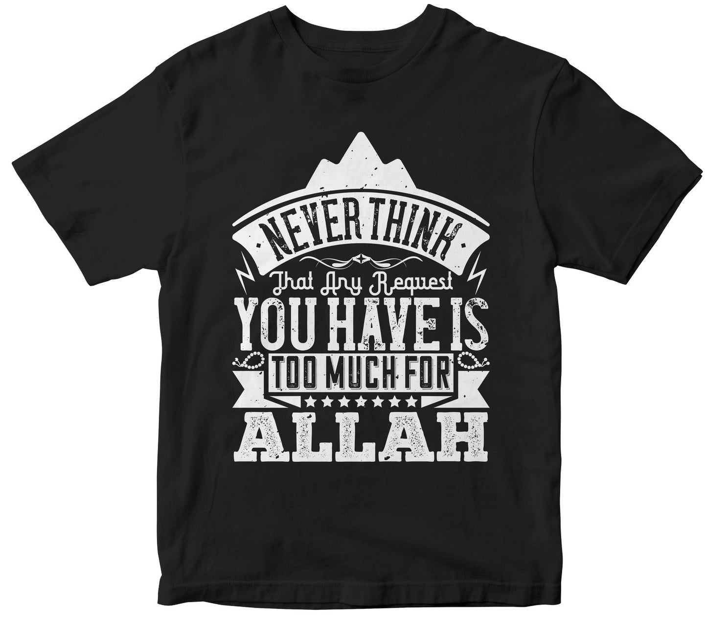 Never Think That Any Request You Have Is Too Much For Allah