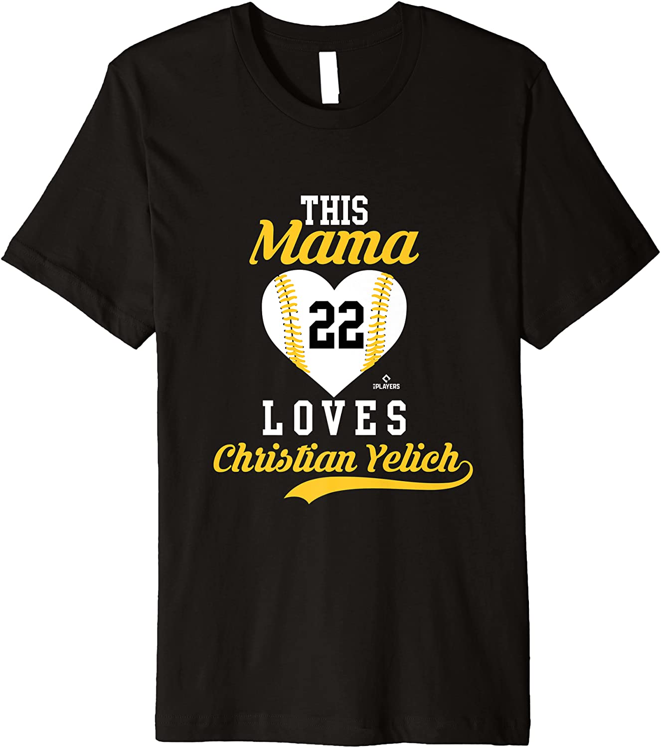 This Mama Loves Christian Yelich Sports Apparel Premium T-Shirt