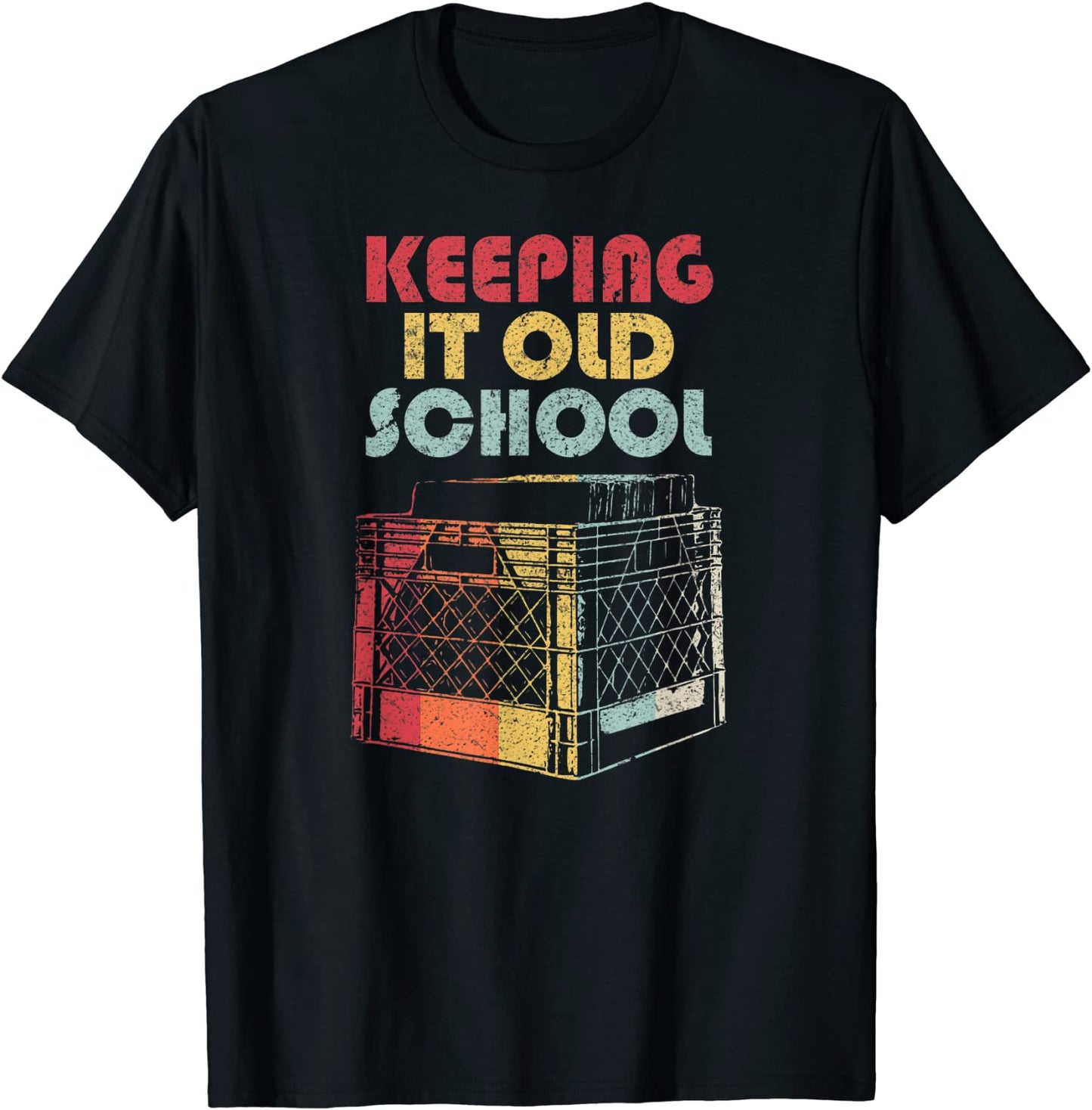 Vinyl Record Shirt Retro Keeping It Old School T-Shirt