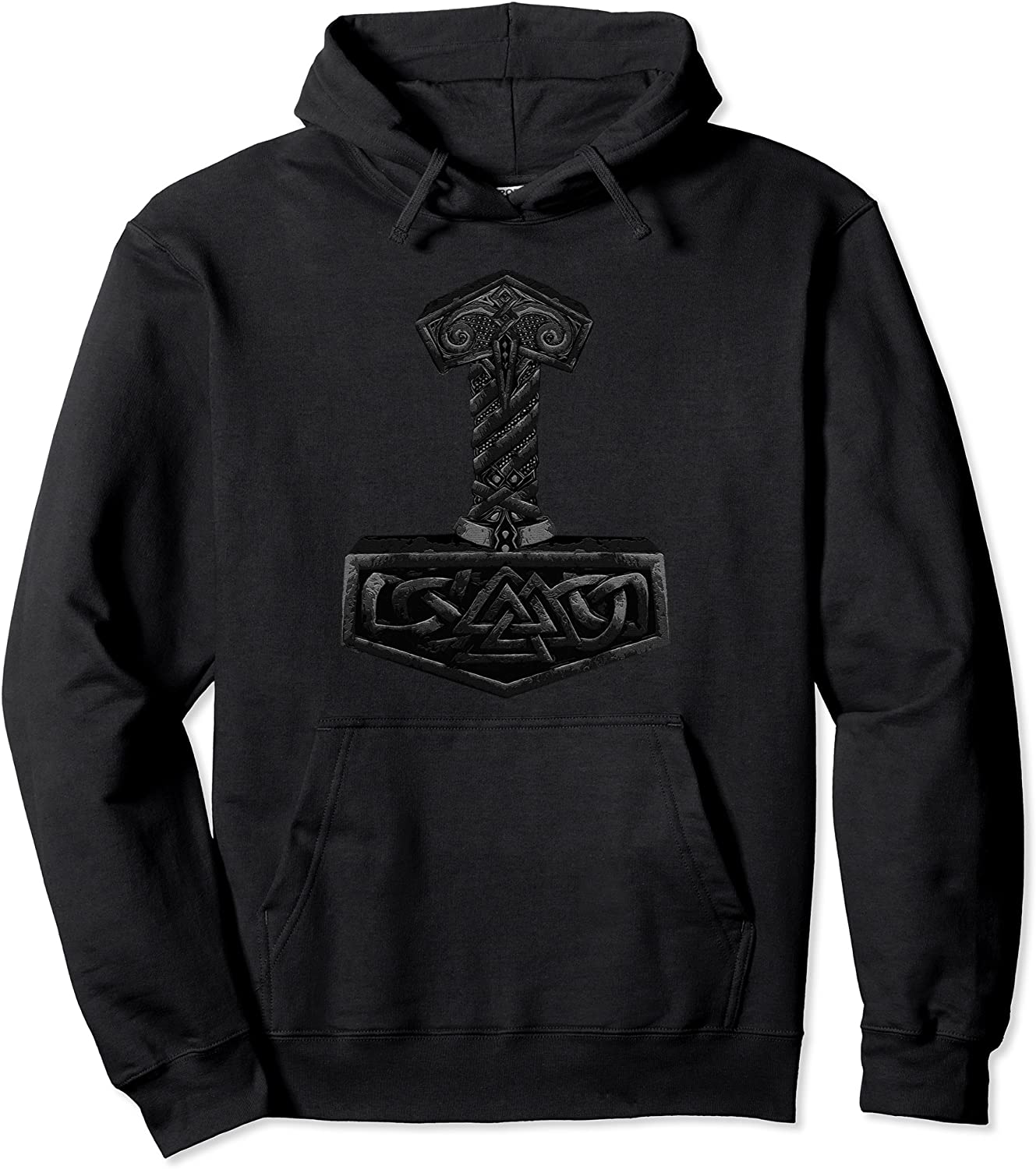 Viking Norse Mythology Thors Mjolnir Pullover Hoodie