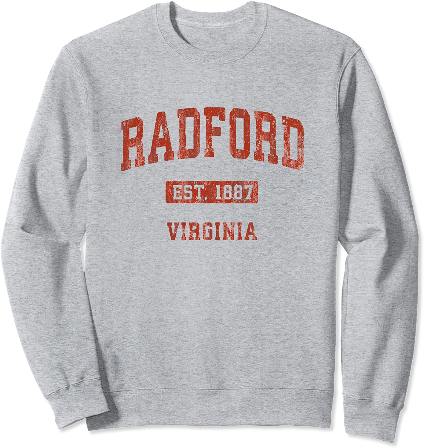 Radford Virginia VA Vintage Athletic Sports Design Sweatshirt