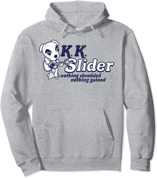 Animal Crossing KK Slider Nothing Shredded Nothing Gained Pullover Hoodie