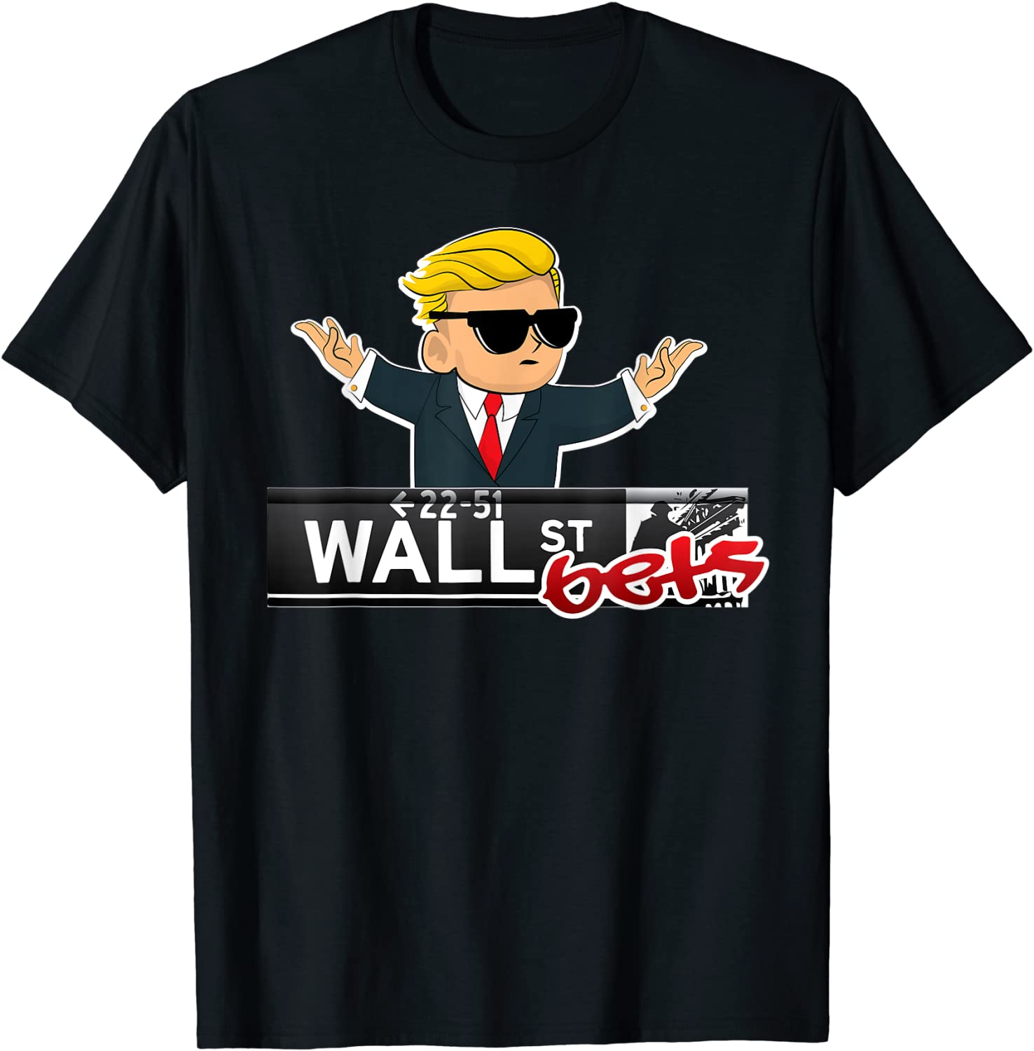 WallStreetBets WSB Logo Wall Street Bets Stock Market T-Shirt