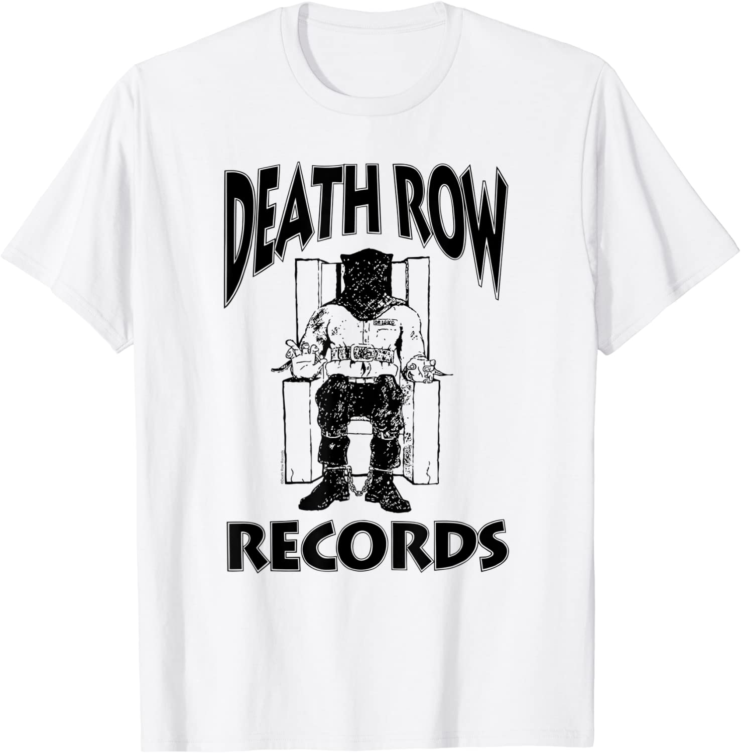 Death Row Records Black Logo T-Shirt