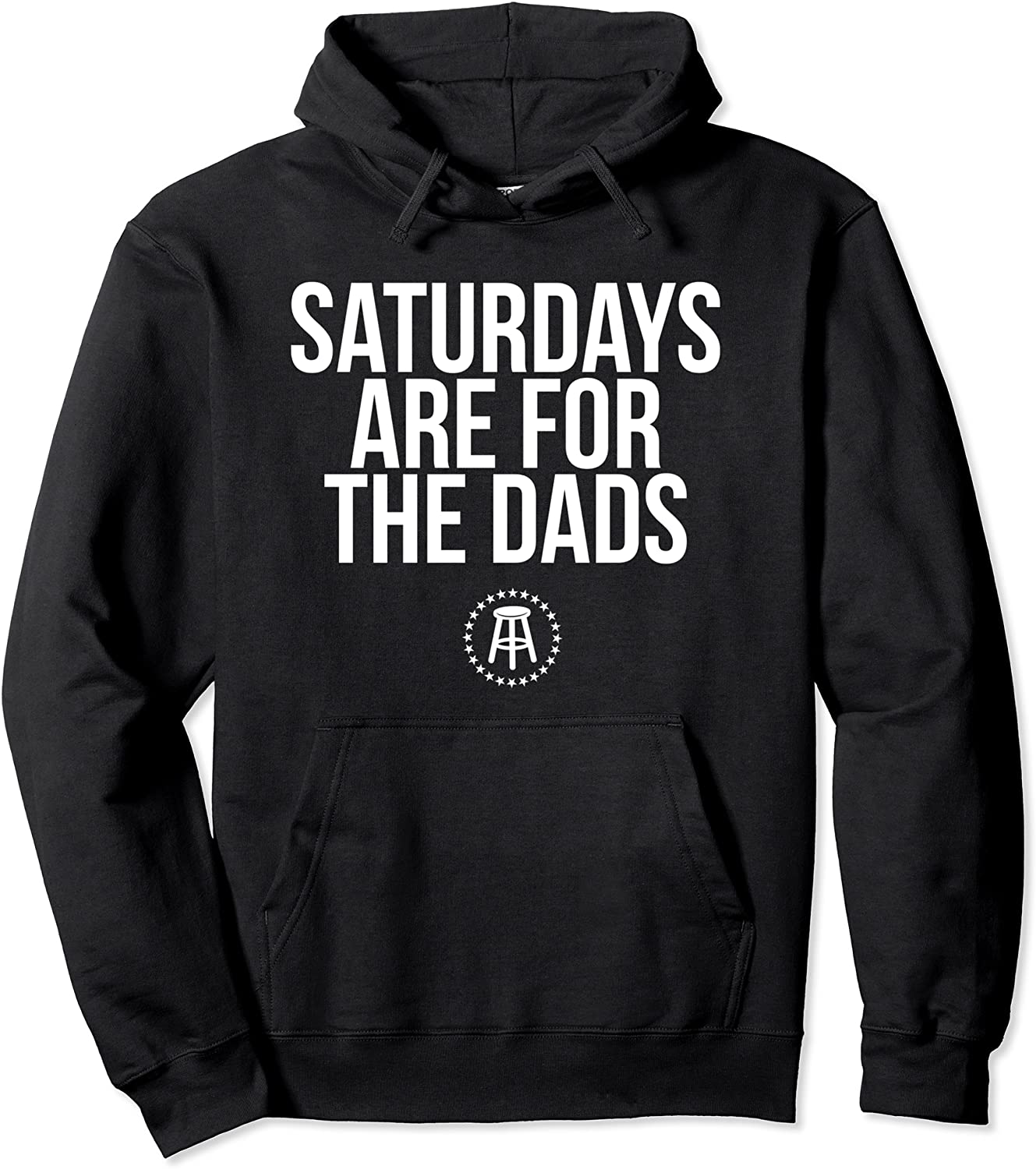 Fathers Day New Dad Gift Saturdays Are For The Dads Pullover Hoodie