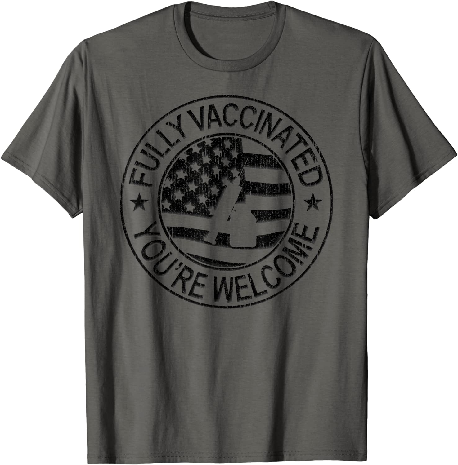 Im Vaccinated TShirt Patriotic American Fully Vaccinated T-Shirt