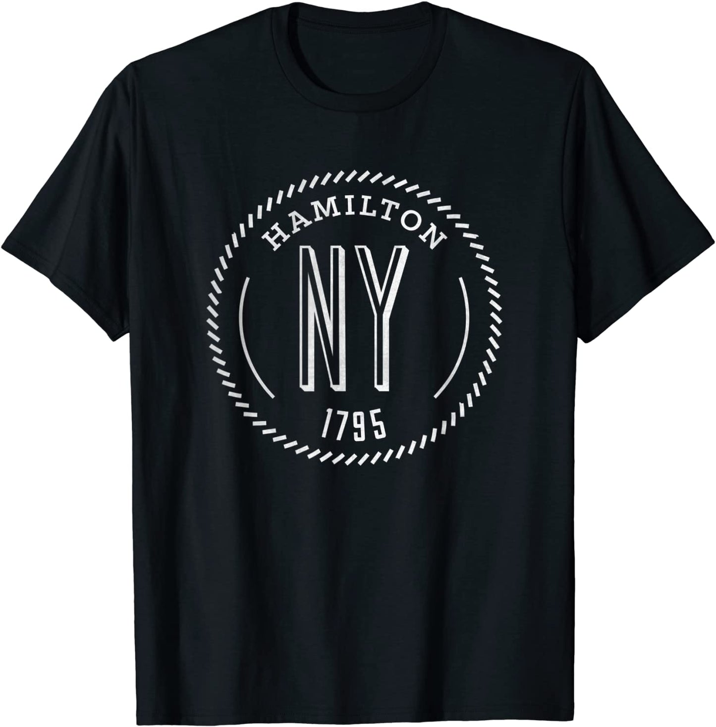 Hamilton New York NY Vintage Retro Athletic Sports College T-Shirt