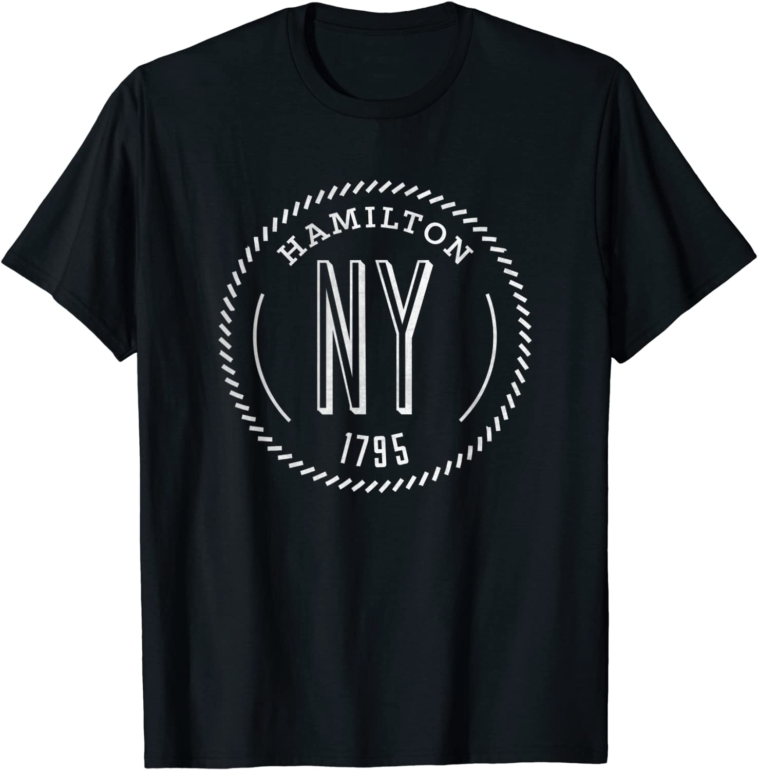 Hamilton New York NY Vintage Retro Athletic Sports College T-Shirt