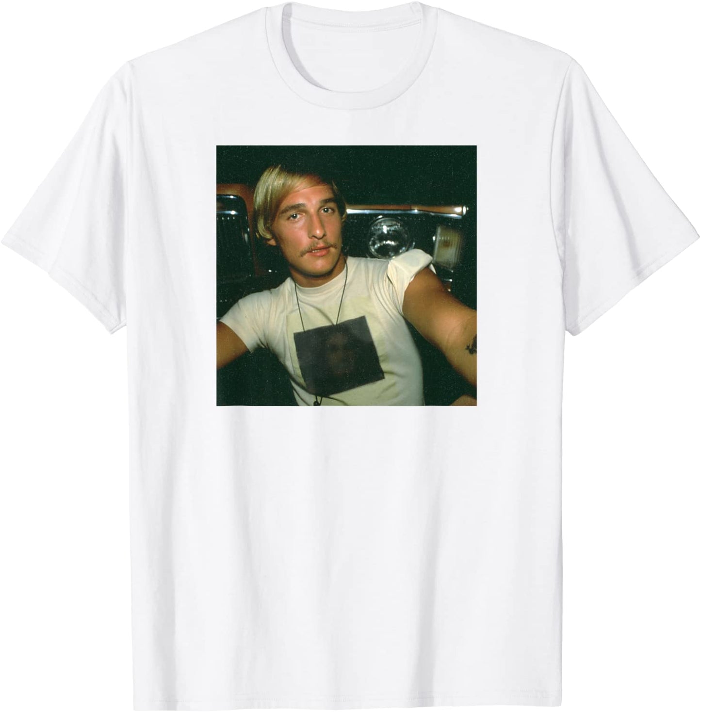 Dazed and Confused Wooderson Polaroid Photo T-Shirt