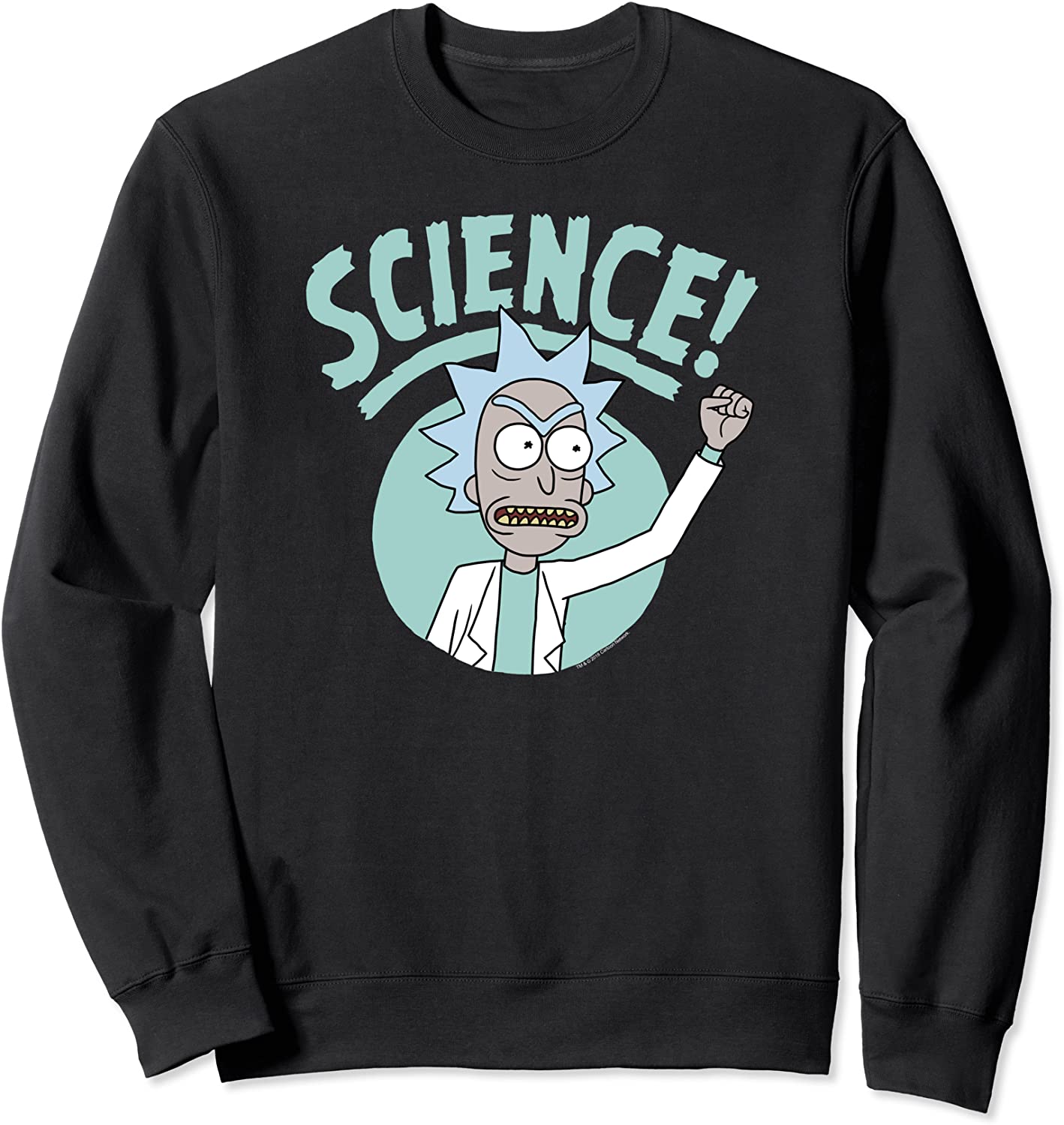 Rick and Morty Science Fist Punch Sweatshirt