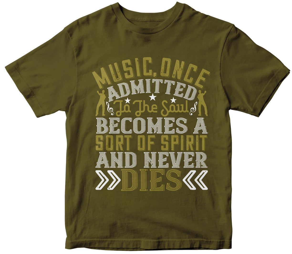 Music, Once Admitted To The Soul Becomes A Sort Of Spirit, And Never Dies