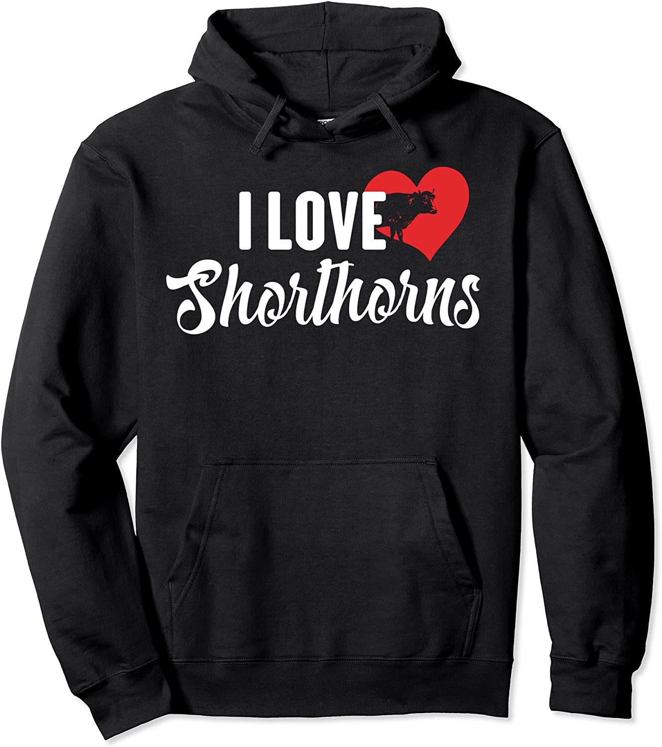 Shorthorns Hoodie for Cow Lovers Pullover Hoodie