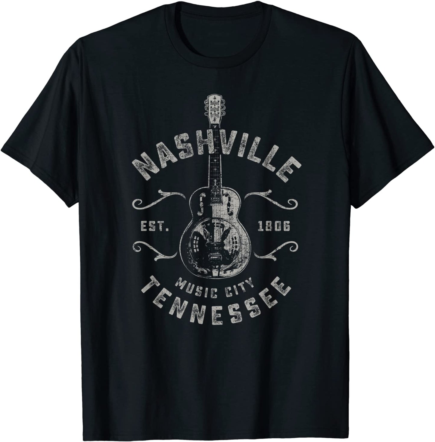 Nashville Music City USA Vintage T-Shirt