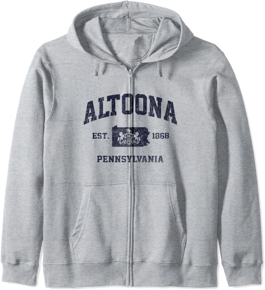 Altoona Pennsylvania PA vintage state Athletic style Hoodie