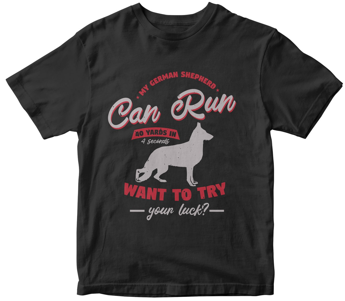 My German Shepherd Can Run