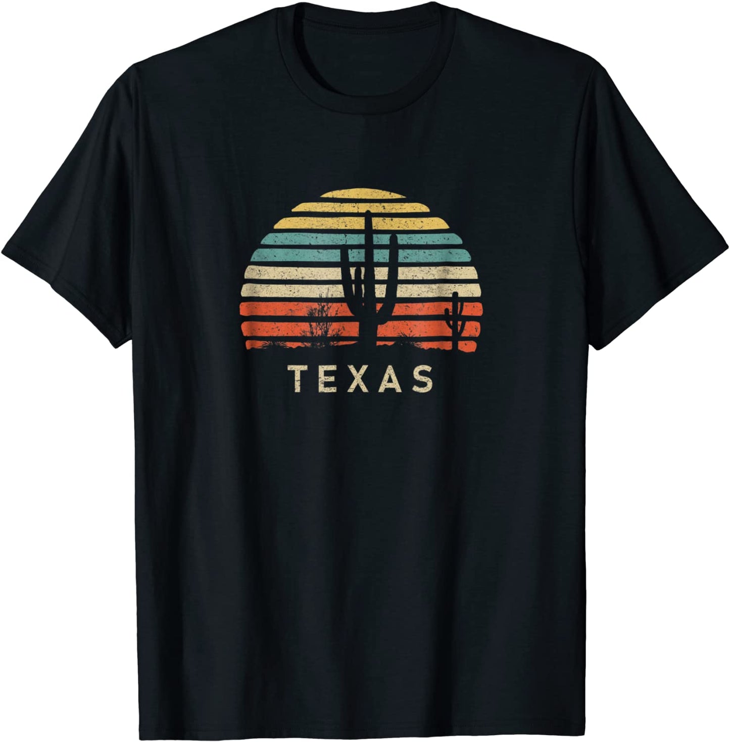 Texas T Shirt Vintage 1980s Style Desert