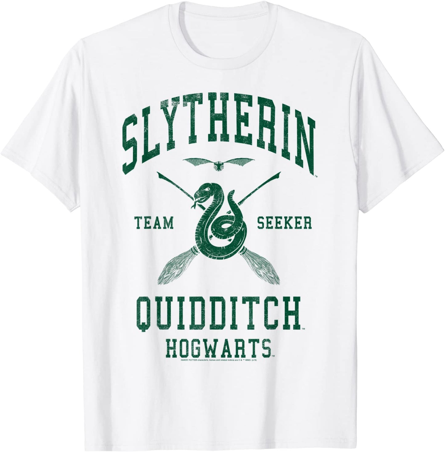 Deathly Hallows 2 Slytherin Quidditch Team Seeker Jersey T-Shirt