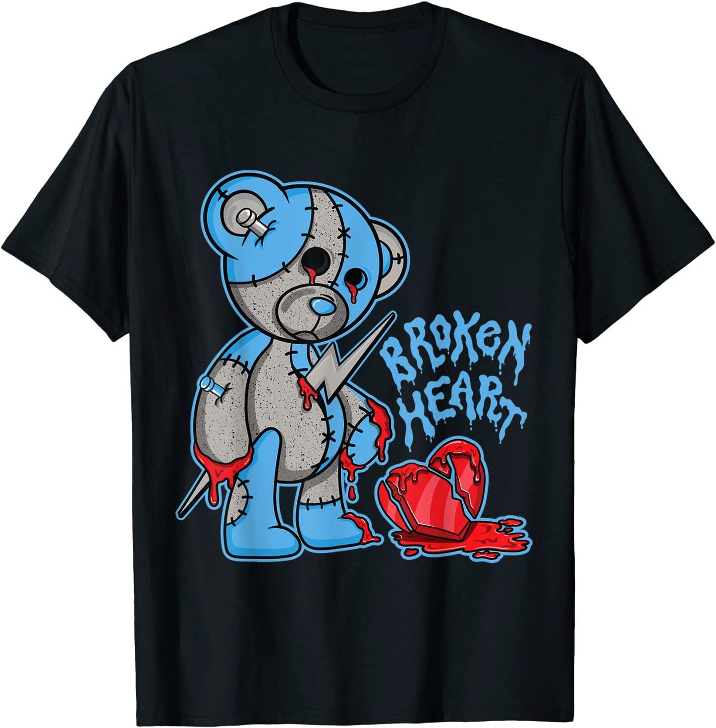 Mens BH Bear tee to match the Jordan 4 University Blue T-Shirt