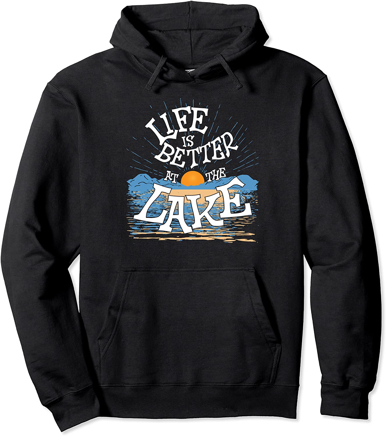 Life Is Better At The Lake Sweatshirt Decor Men Women Kids Pullover Hoodie