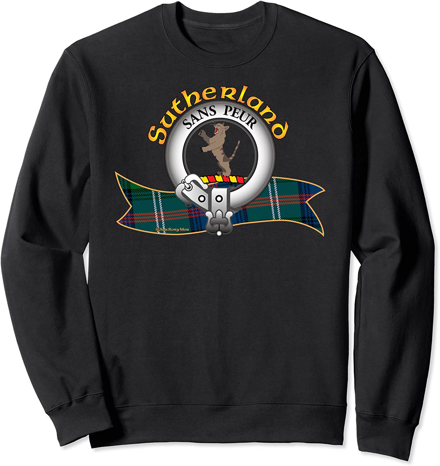 Sutherland Clan Tartan Crest Motto