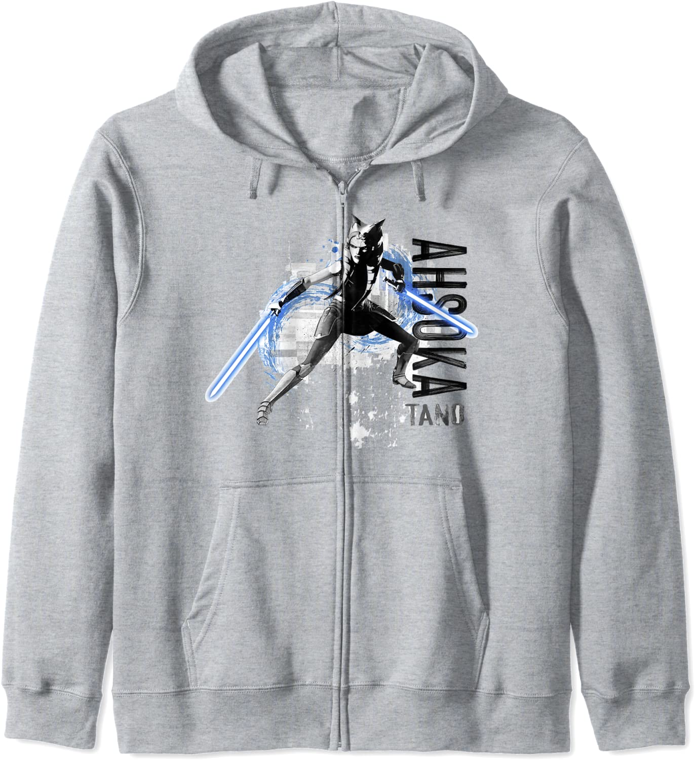 Star Wars The Clone Wars Ahsoka Tano Lightsaber Action Hoodie