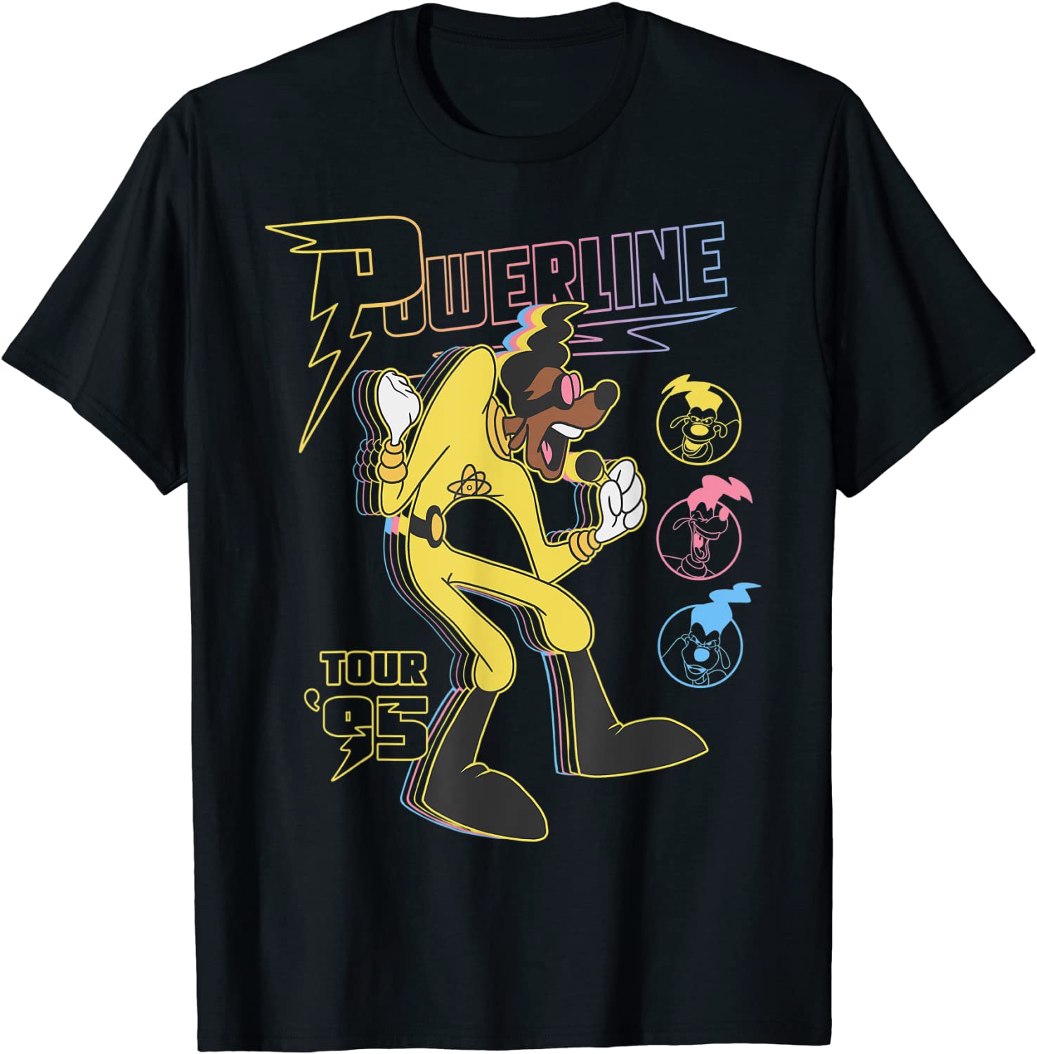 Disney A Goofy Movie Powerline Tour 95 T-Shirt