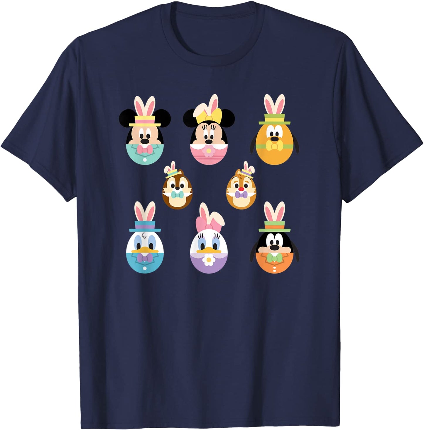 Disney Mickey and Friends Cute Easter Bunny Ears T-Shirt