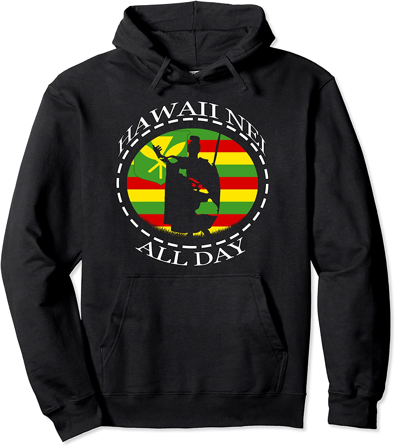 Rising Sun Kanaka Maoli Hoodie by Hawaii Nei All Day
