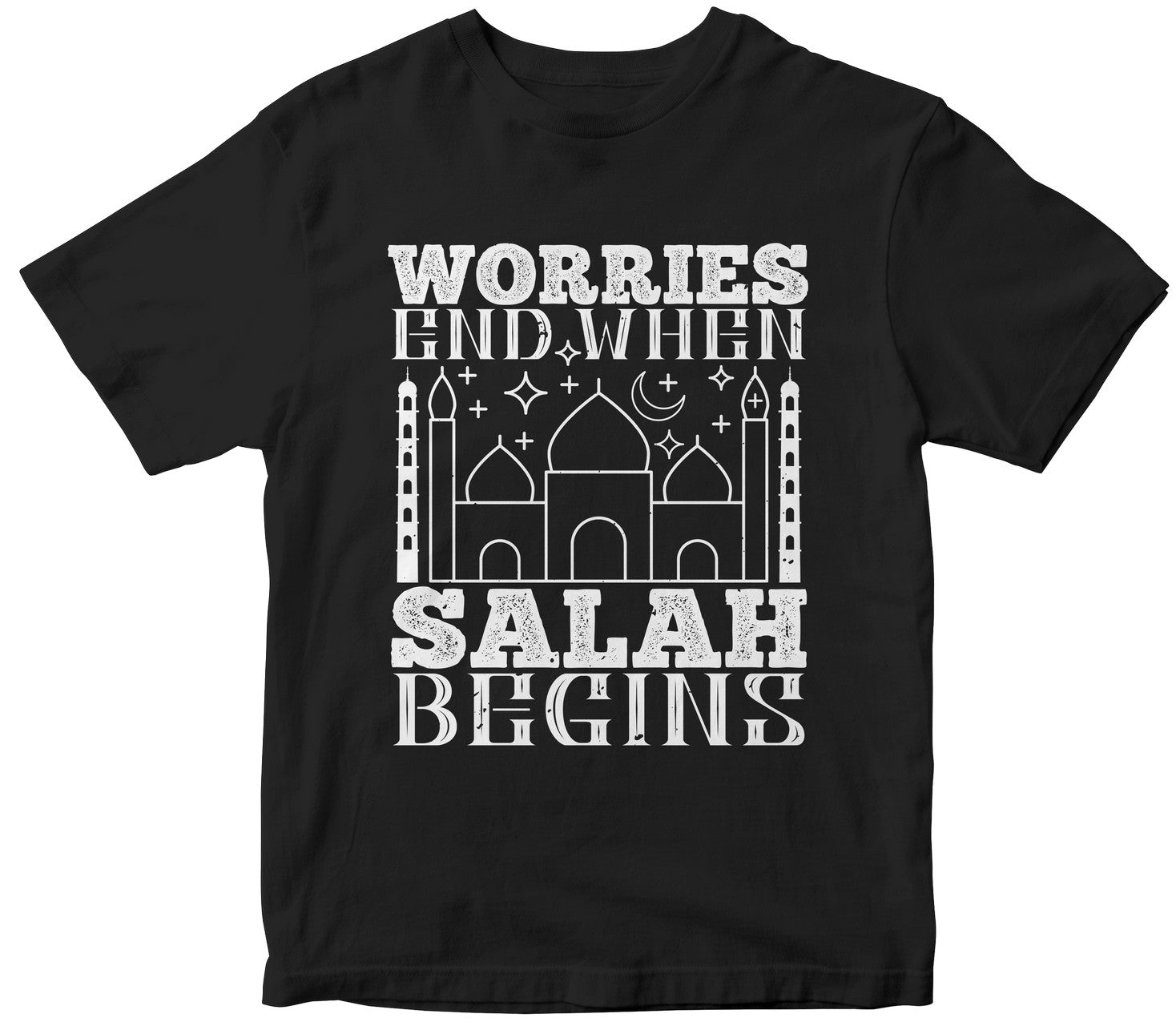 Worries End When Salah Begins