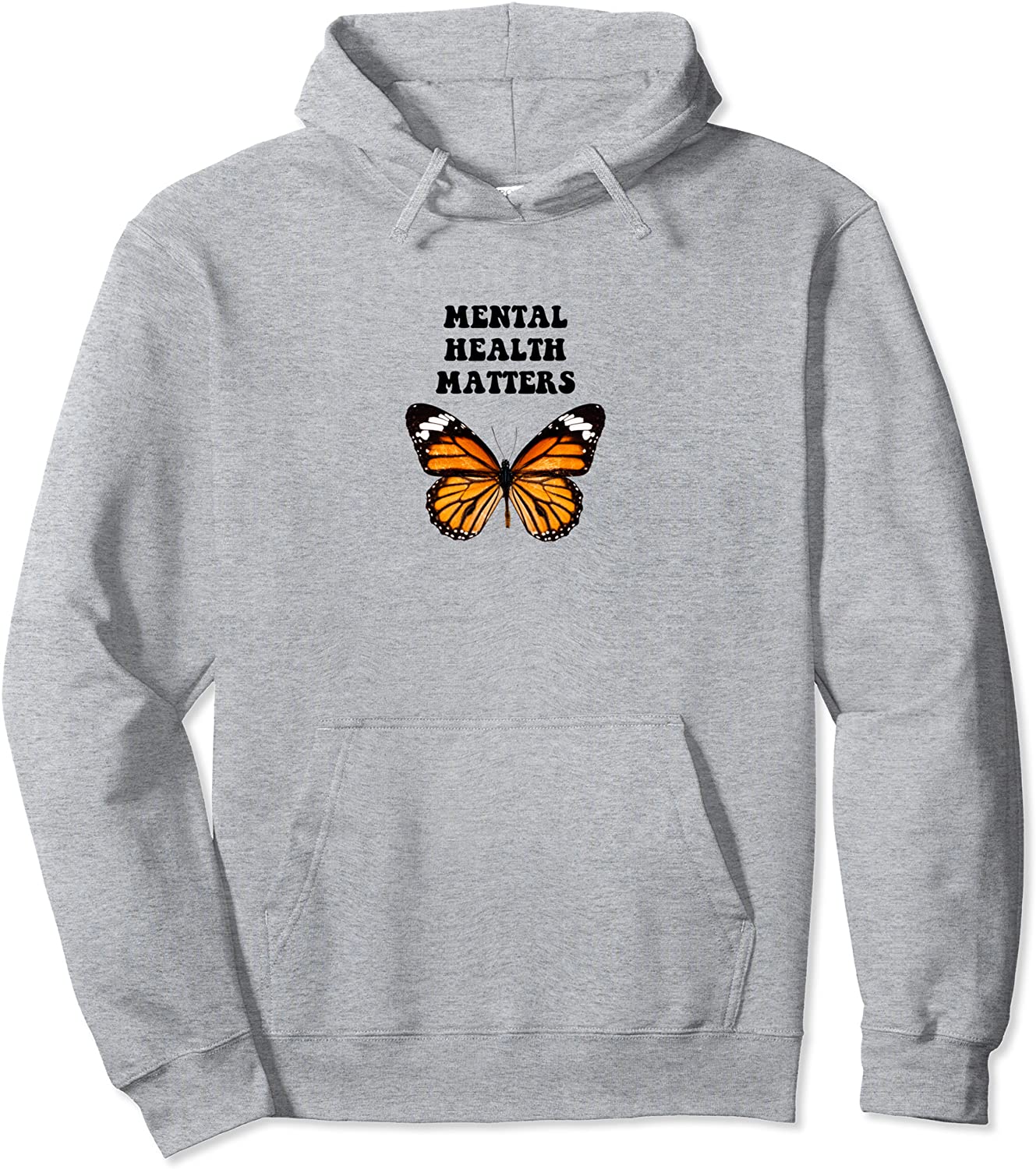 Mental Health Matters Mental Health Butterfly Psychology Pullover Hoodie