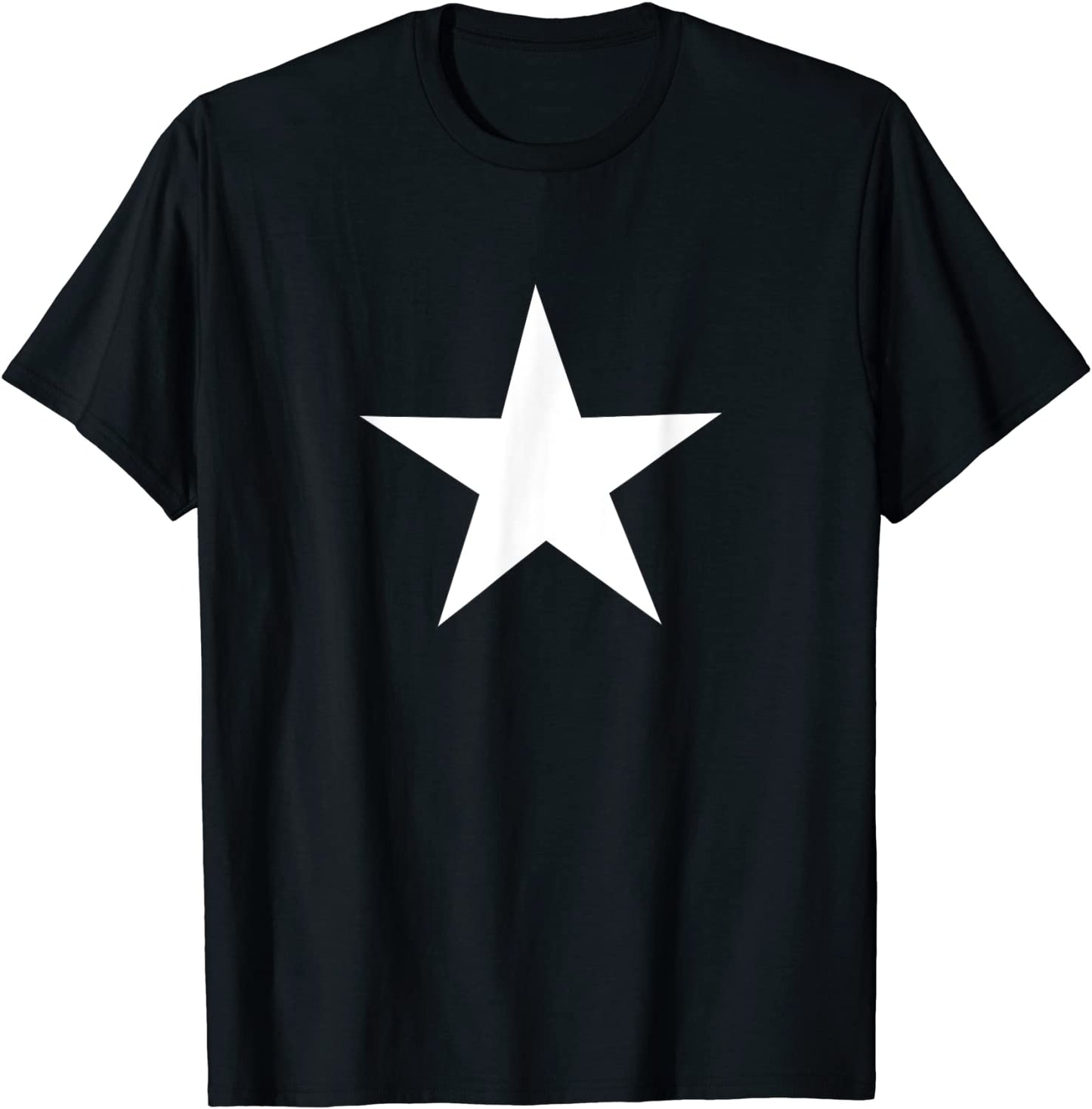 White Star on Front T-Shirt T-Shirt