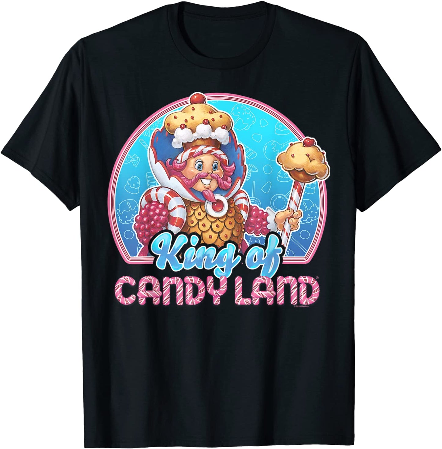 Candy Land King Of Candy Land Portrait T-Shirt
