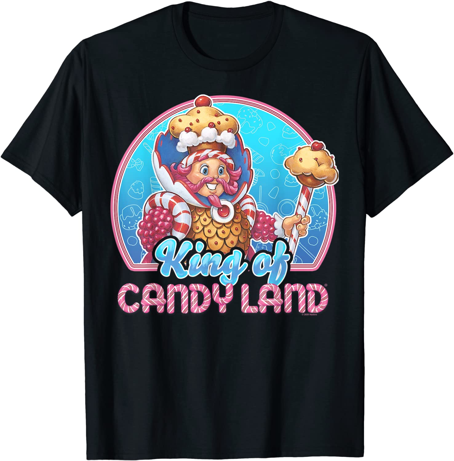 Candy Land King Of Candy Land Portrait T-Shirt