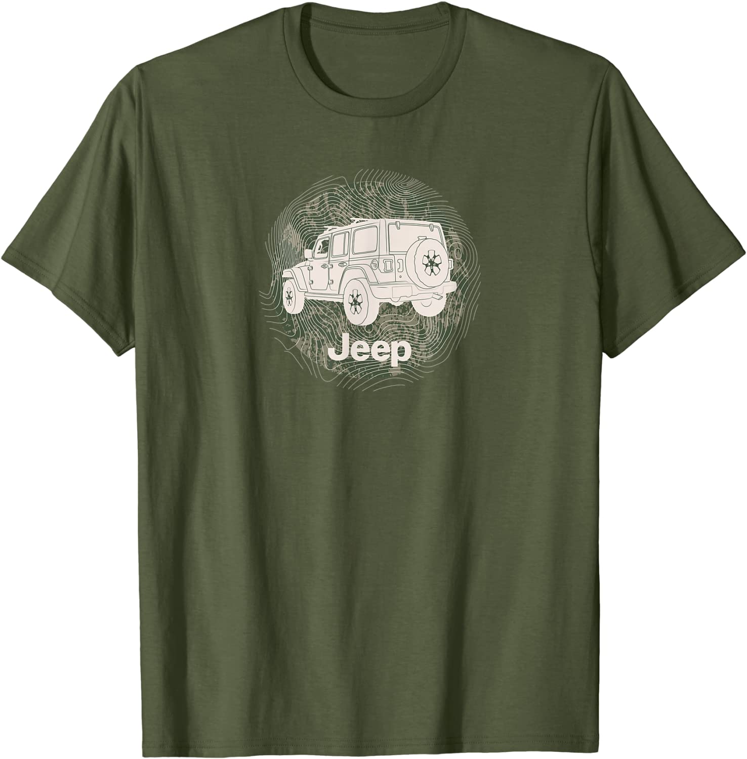 Jeep Wrangler Terrain T-Shirt