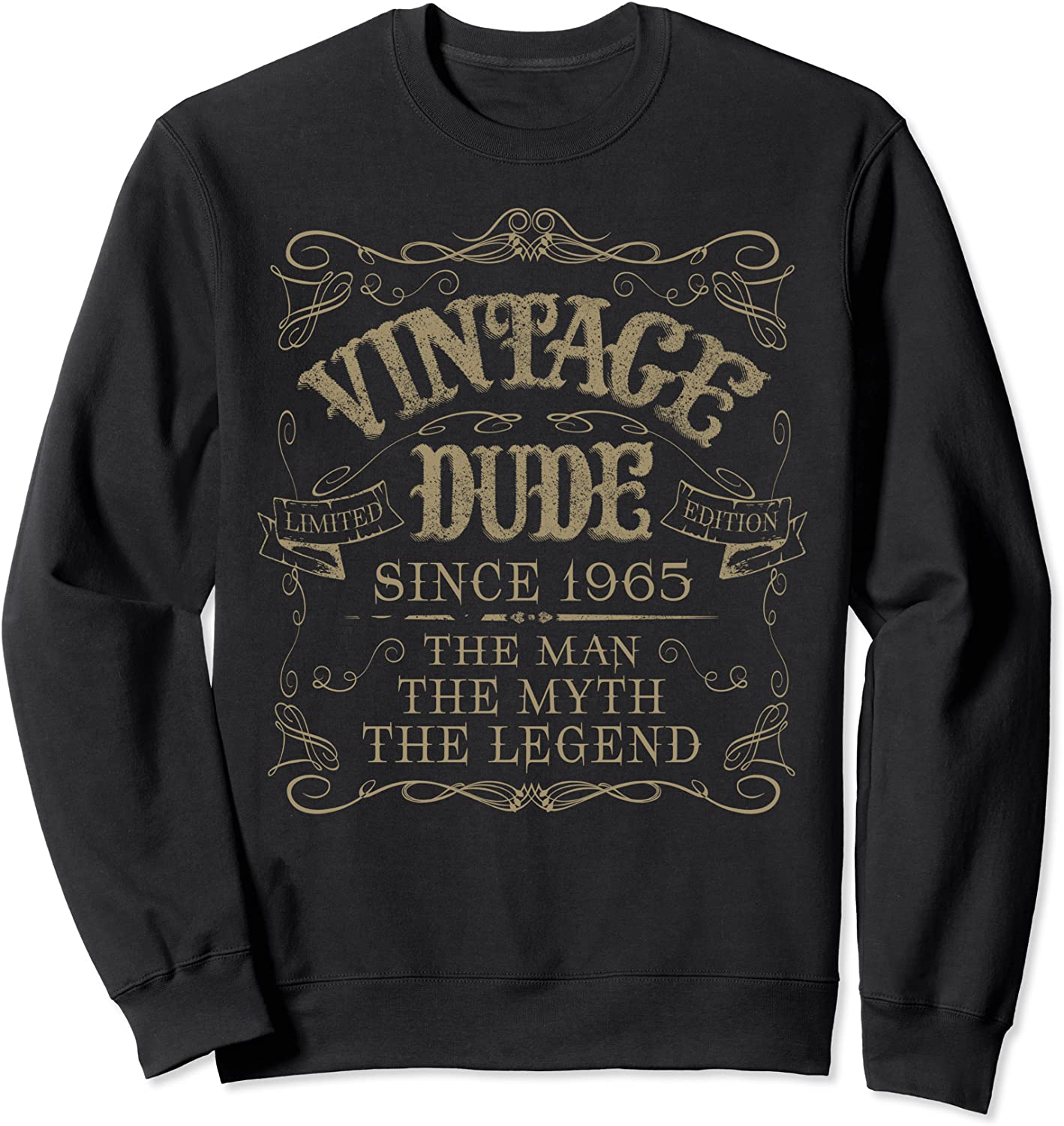 56th Birthday gift Vintage 1965 Aged 56 years old present Sweatshirt