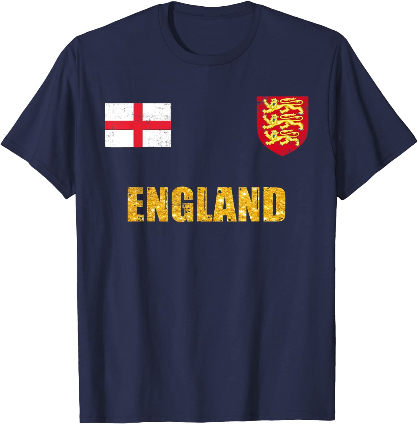 England Soccer Jersey World Shirt Cup Football Fan Flag Gift
