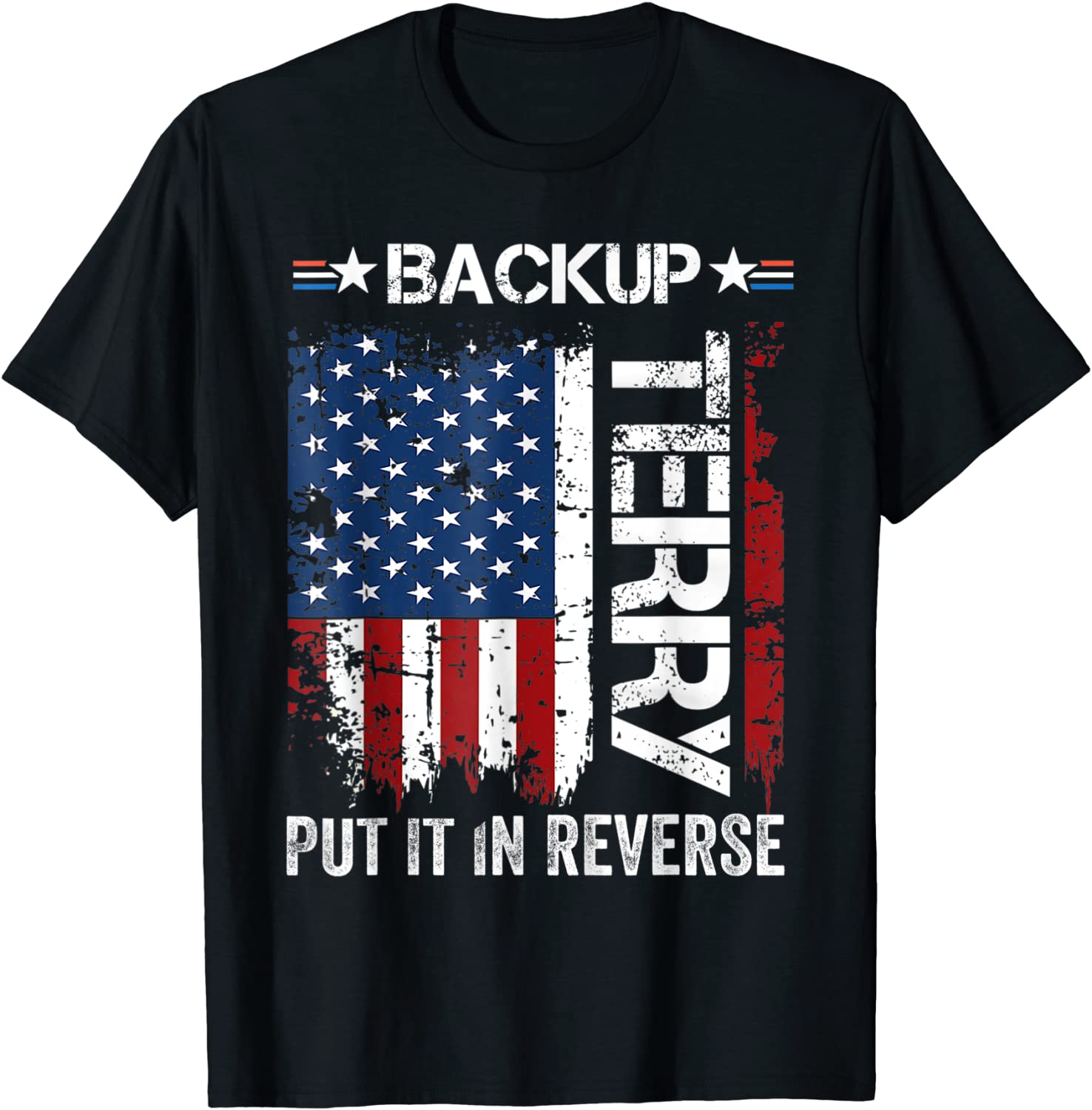 Back Up Terry American Flag USA 4th Of July Sunglasses Gift T-Shirt