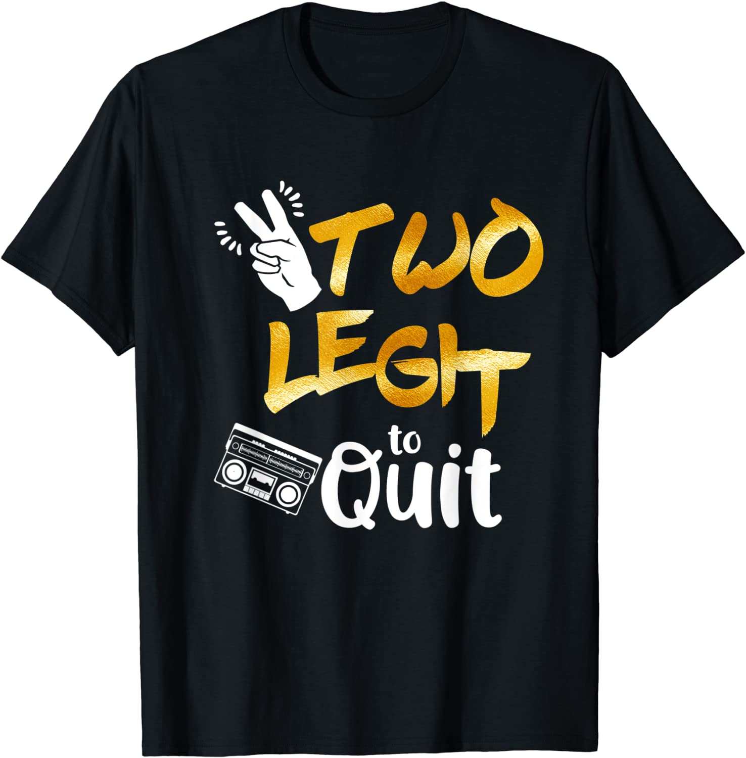 2nd Birthday Hip Hop Theme Two Legit To Quit Outfit