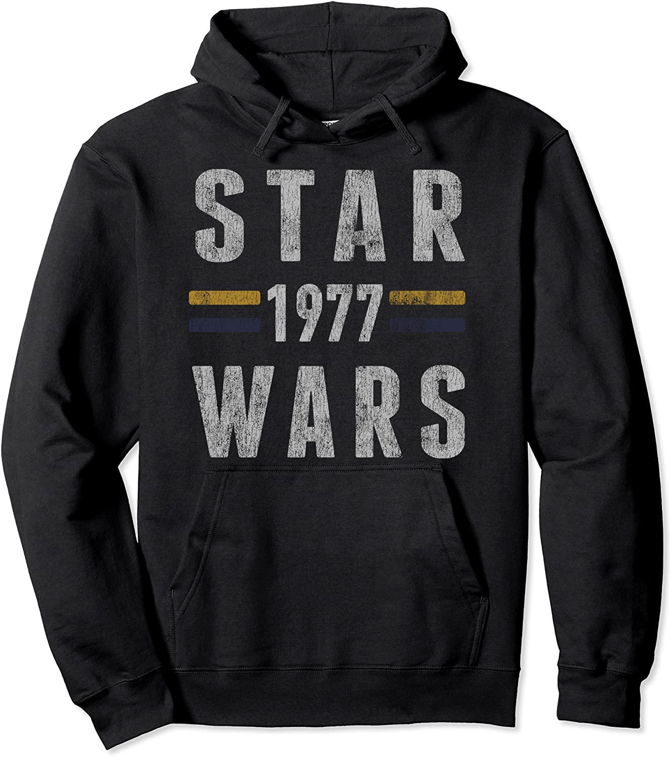 Star Wars 1977 Vintage Collegiate Retro Graphic Hoodie