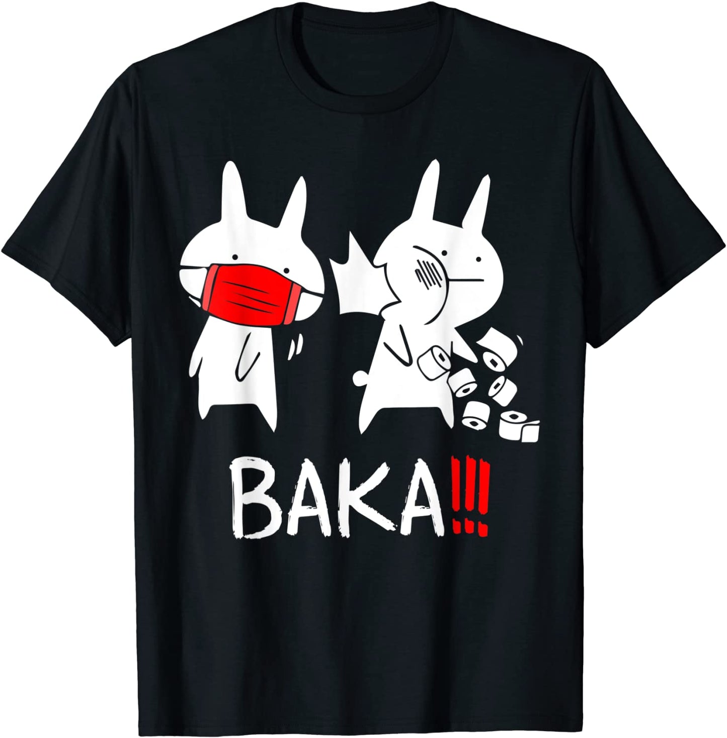 Baka Idiot Funny Japanese Anime Shirt For Men Women Gift T-Shirt