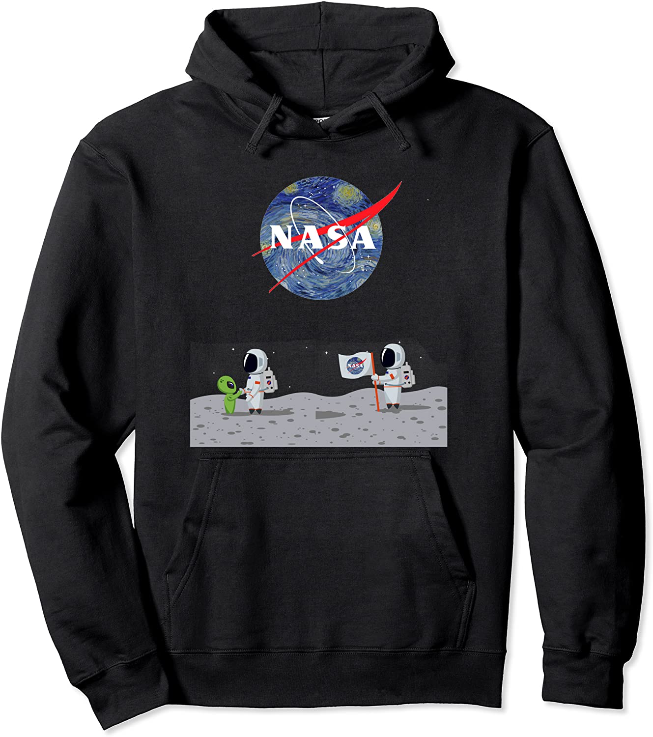 Nasa Van Gogh Style Hoodie Pullover Hoodie Pullover Hoodie