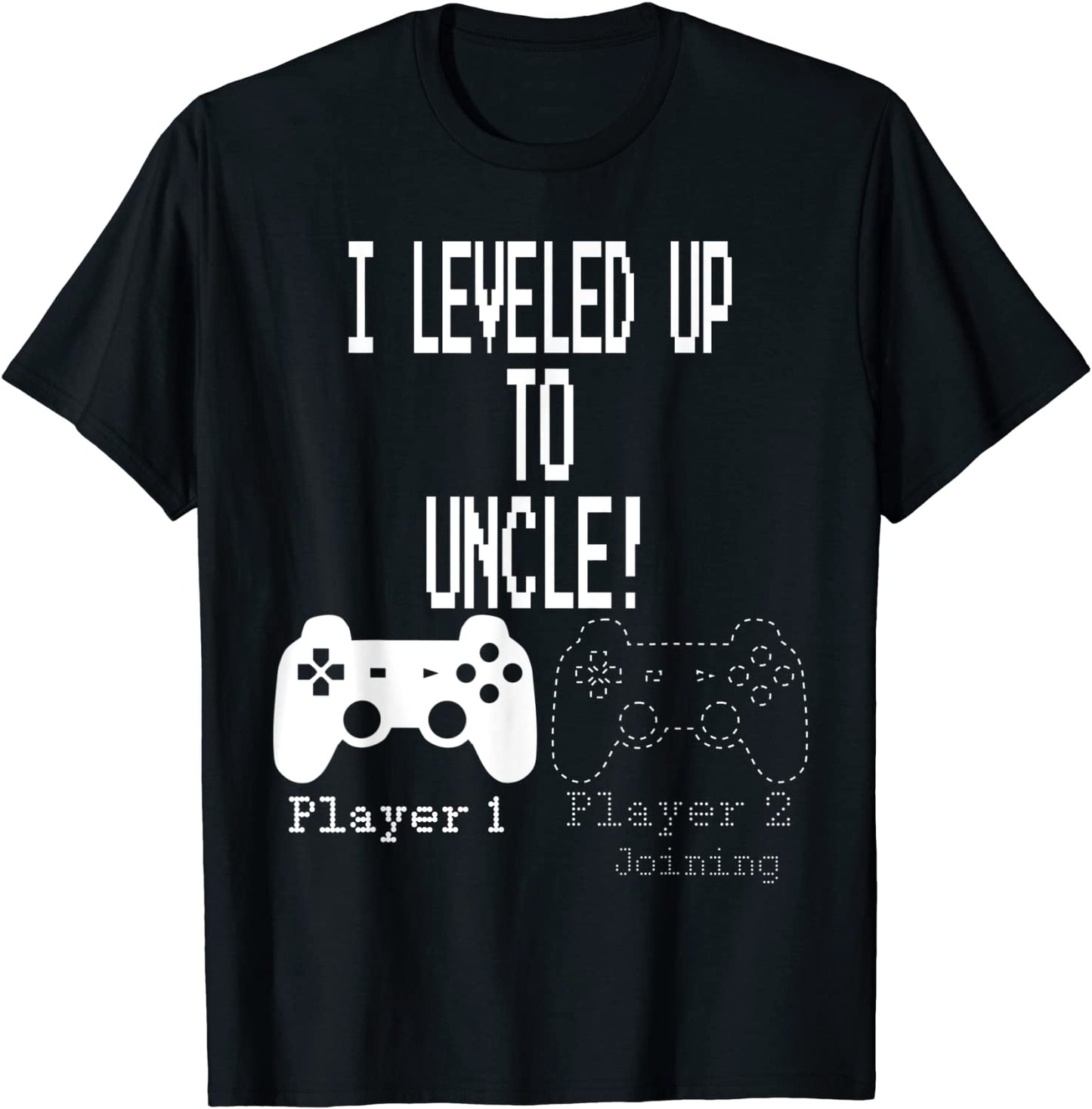 I leveled up to Uncle new uncle gaming T Shirt