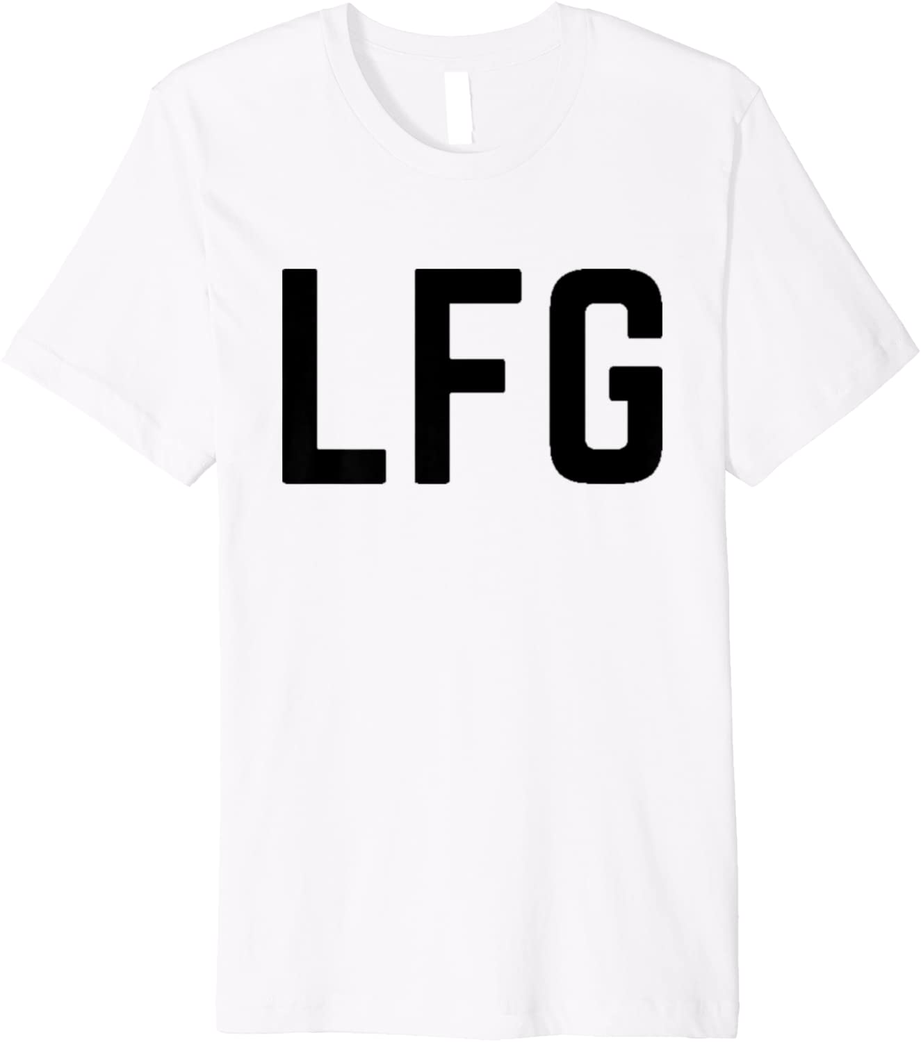 Lets F Go LFG Sports Football Premium T-Shirt
